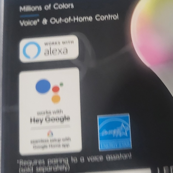 Brand new inbox direct connect Smart bulb 800 lumens works with Alexa and Google - Picture 3 of 10